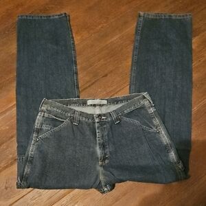 Men's Denim Straight-Leg Jeans